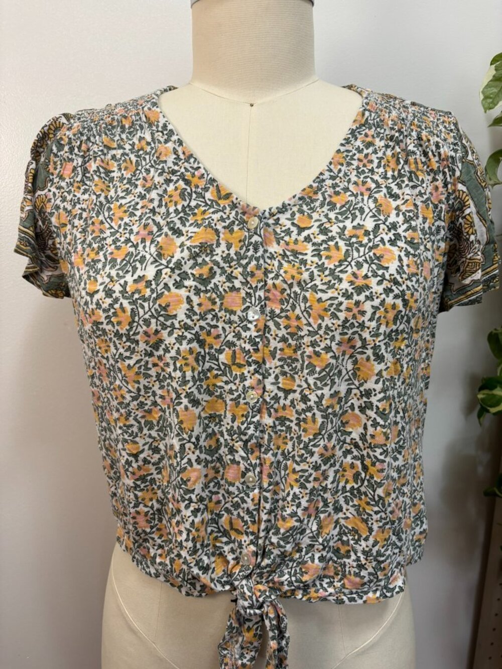 Lucky Brand Knit Top Women's Size M